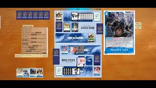 Playing OPTCGSim Part 5 Doflamingo ST17 vs Rebecca OP04 [upl. by Madelena477]