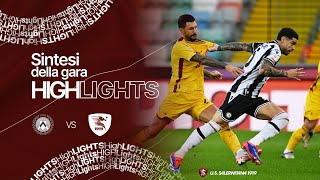 Coppa Italia Frecciarossa 20242025  2° Turno  Udinese  Salernitana 3  1  Highlights [upl. by Harsho]