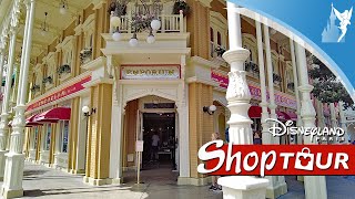 👜 Disneyland Paris Shop Tour 2023 Emporium the biggest shop in Disneyland Park [upl. by Rempe]