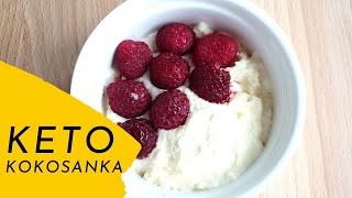 KETO kokosanka na śniadanie lub deser [upl. by Tannie]