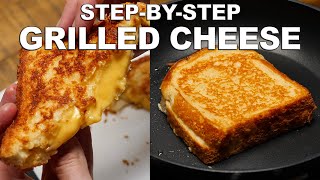 How To Make Easy Grilled Cheese Sandwich  in a pan [upl. by Jacqueline357]