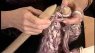 Knitting with Big Needles  and a Free Pattern [upl. by Aimit]