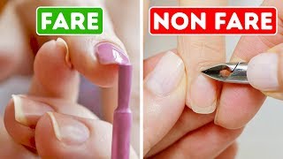 9 Errori della Manicure di Cui non Sei a Conoscenza [upl. by Ayikin]