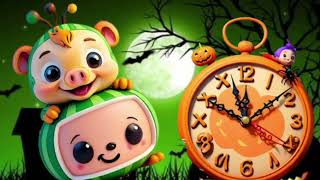 Hickory Dickory Dock The Clock ⏰  ZM Nursery Rhymes  Hickory Dickory Dock Halloween Rhymes 🎃 227 [upl. by Aehsat]