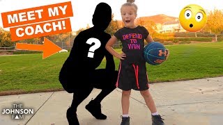 SECRET BASKETBALL COACH REVEALED 😳 [upl. by Harlen294]