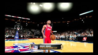 Muggsy Bogues in NBA Dunk Contest [upl. by Nibroc934]