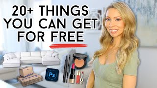 20 Surprising Things You Didnt Know You Can Get FOR FREE Mind blowing [upl. by Htebezile]