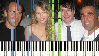 Owl City  Enchanted Accompaniment Piano Tutorial Synthesia [upl. by Stillmann]