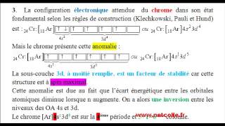 Exercice corrigé et vidéo sur le manganese et le chromemp4 [upl. by Orit640]