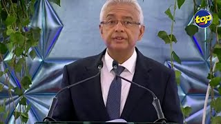 Pravind Jugnauth sollicite la participation de l’Inde et dautres alliés à la première conférence [upl. by Yemar]