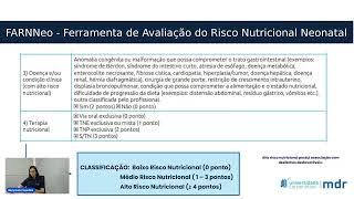 Triagem de risco nutricional  NeoNatal [upl. by Ayekel]