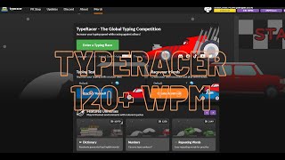 5 Typeracer races 120 WPM [upl. by Jay949]