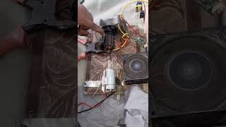 cpu fan run on armature experimemtelectronic scienceexperiment viralvideo Mistexperiment [upl. by Aietal]