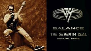 Van Halen  The Seventh Seal  Guitar Backing Track with Vocals [upl. by Ainuj33]