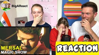 MERSAL MAGIC SHOW SCENE REACTION  Thalapathy Vijay  BigAReact [upl. by Eceinhoj]