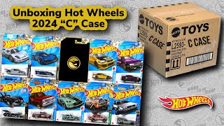 Hot Wheels C Case Unboxing for 2024 [upl. by Eniamrahs]