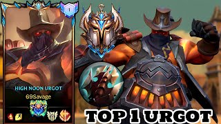 Wild Rift Urgot  Top 1 Urgot Gameplay Rank Challenger [upl. by Janus]