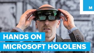 HoloLens Review Microsofts Version of Augmented Reality [upl. by Frye]