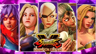 SFV  MIDNIGHT BLISS EditioN  All quotRULE 63quot Characters [upl. by Branen]