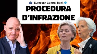 LUNIONE EUROPEA POTREBBE SANZIONARE LITALIA PER DEFICIT ECCESSIVO Ecco cosa significa [upl. by Lilhak]