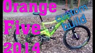 2014 Orange Five  bike checkwalk round [upl. by Xela961]