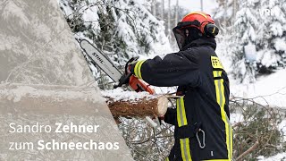 Schneechaos im RheingauTaunus Die Aufräumarbeiten laufen [upl. by Letsyrhc663]