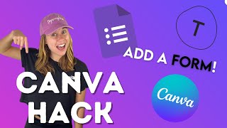 How to Embed a Google Form into Canvas [upl. by Onailime]