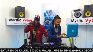 DJ KALONJE FT MC D MAJAIL REGGAE MIXPART 2 ON RADIO MAJUU [upl. by Karli288]