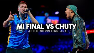 GAZIR reacciona a su FINAL vs CHUTY en RED BULL BATALLA INTERNACIONAL [upl. by Ajroj]