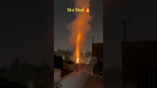 Sky Shot crackers fireworks firecracker trending shorts shortsfeed diwali viral shortvideo [upl. by Nollid106]