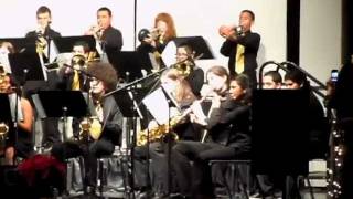 Mission Bay HIgh School Jazz Band Performance Dec 2011 [upl. by Temirf]