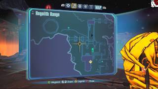 Borderlands The Pre Sequel  Regolith Range ALL VAULT SYMBOL LOCATIONS  Cult of the Vault Locations [upl. by Evadnee568]