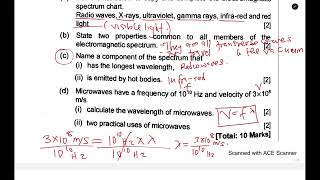 Physics  Electromagnetic waves exam questions THE DIGITAL TUTOR [upl. by Erminia]