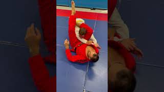 TRIANGLE CHOKE demo positioning explained  BJJ jujitsu MMA self defence [upl. by Nylirret]