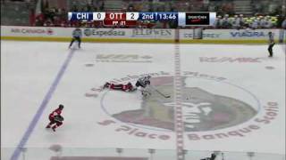 Marian Hossa shorthanded goal 11910 [upl. by Zul]