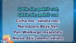 Cicha noc  wersja organowa  karaoke [upl. by Asiole]