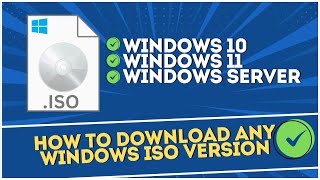 How to Download Any Windows ISO Version [upl. by Fogg]