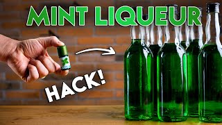 Creme de Menthe  Homemade amp EASY [upl. by Aicercul]