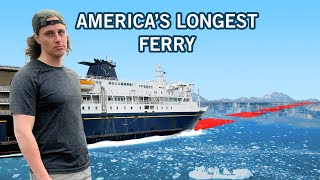 9 Riding Americas LONGEST FERRY to Alaska [upl. by Berkin]