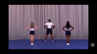 Uca cheer tryout level 1 back [upl. by Iggy]