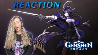 quotClorinde Final Failsafequot  Character Teaser REACTION  Genshin Impact [upl. by Accebber]