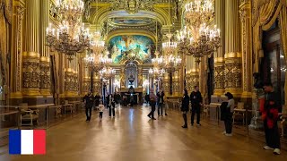 Paris Opéra Garnier Hyperlapse Walking Tour November 2023 [upl. by Eissen]