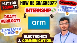 ARM Fresher Interview Questions 2024  Preparation Strategy for Hardware Engineer [upl. by Damian]