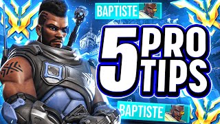 Baptiste Guide  5 Tips to Help YOU Climb on Baptiste in Overwatch 2 [upl. by Azial]