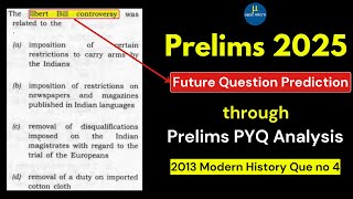 UPSC Prelims 2013 Modern History PYQ  Detailed Analysis amp Value Addition  UPSC 2025 Preparation [upl. by Kcajyllib590]