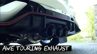 Civic Type R AWE Touring Exhaust Sounds [upl. by Atipul]