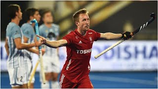 HockeyWM England zieht nach Sieg über Argentinien ins Halbfinale ein [upl. by Annairba749]