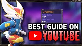 How I secured 60 WINRATE with Cinderace 🔥  Pokémon Unite Attackers Guide  Hindi [upl. by Nnayrrehs]