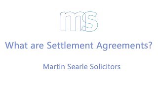 What is a Settlement Agreement or Compromise Agreement [upl. by Adnael876]