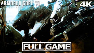 ARMORED CORE 6 ALL PATHS Full Gameplay Walkthrough  No Commentary 【FULL GAME】4K 60FPS UHD [upl. by Wappes]